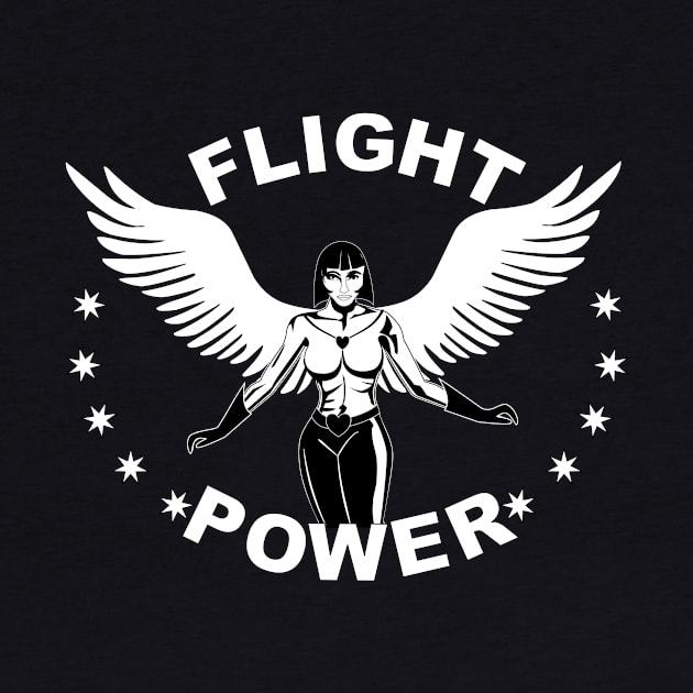 Flight Power-Grace-W by inspiration4awakening